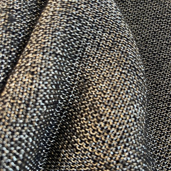 GB Metallic Gold cold shoulder body cone dress - Picture 12 of 13